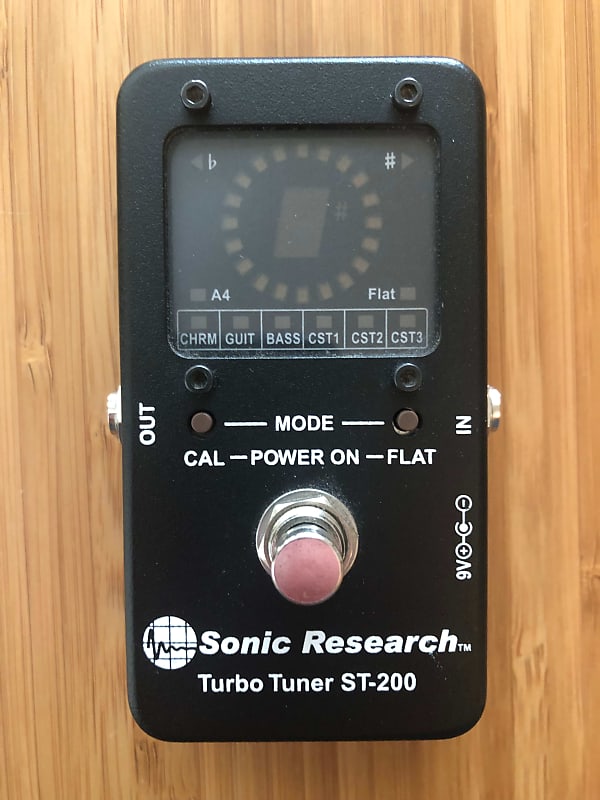 Sonic Research ST-200 Strobe Turbo Tuner 2010s - Black