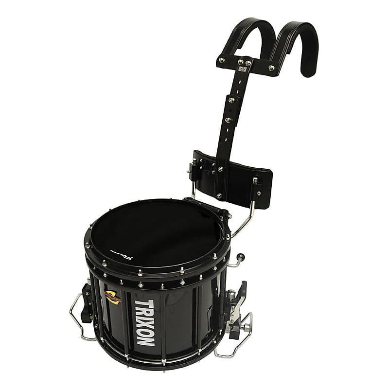 Trixon Field Series Pro Marching Snare Drum 14x12 - Black image 1