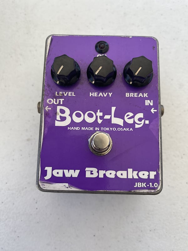 Boot-Leg JWB-1.0 Jawbreaker Overdrive Jaw Breaker Handmade Guitar Effect  Pedal