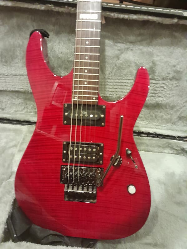 ESP LTD M-200 FM See Thru Red 662 At Moore Guitars, 50% OFF