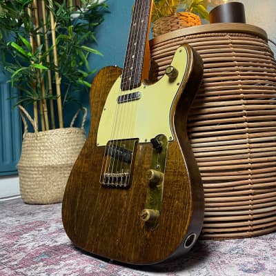 1966 USA Fender Telecaster Electric Guitar, Refinished and Modded by John Birch image 14