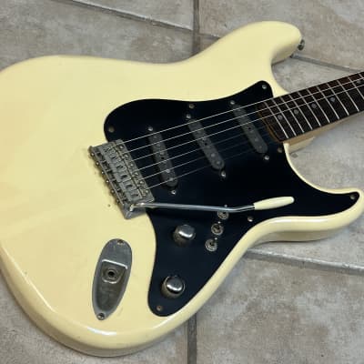 1979 Greco Japan MIJ SE600J Super Sound FujiGen Jeff Beck Guitar Olympic White image 3