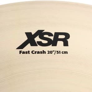 Sabian 20 inch XSR Fast Crash Cymbal image 4