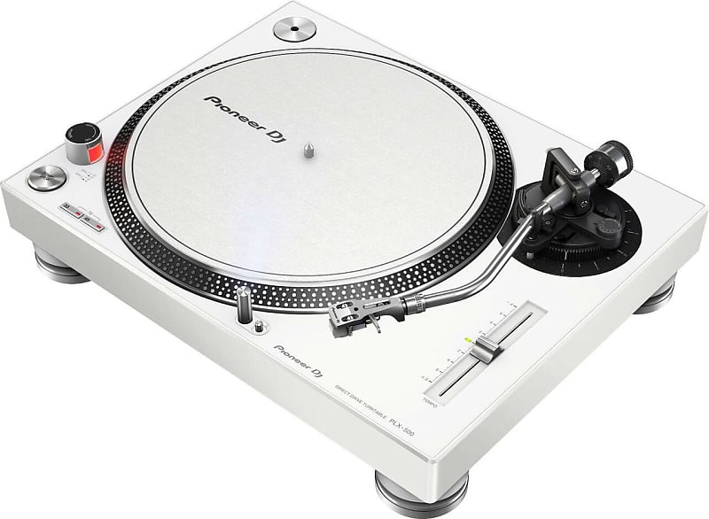 Pioneer PLX-500-W High-Torque Direct Drive Vinyl DJ turntable PLX-500 ( WHITE ). image 1