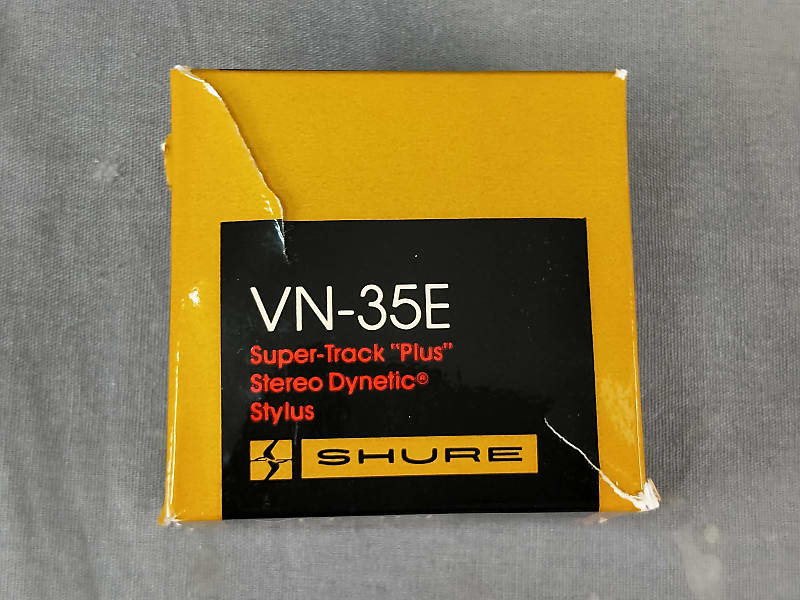 Shure VN-35E Super-Track `` plus'' Stereo Stylus W / original Box In  Excellent