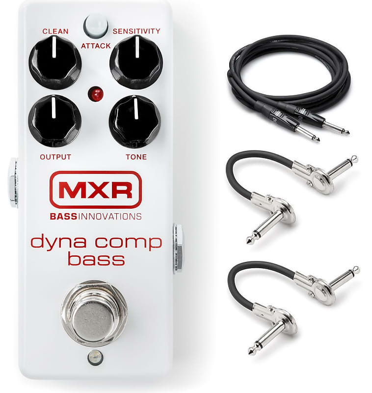 New MXR M282 Bass Dyna Comp Mini Compressor Guitar Effects Pedal! Dynacomp image 1