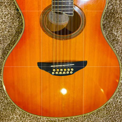 True Stereo Acoustic Guitar Yamaha APX 12  - Sunburst'ish for sale