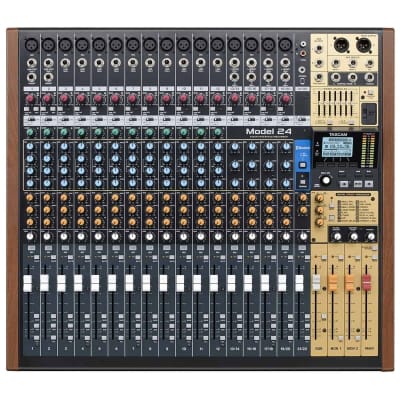 Tascam M-2524 24 Channel / 8 Bus Analog Multitrack Mixer Mixing