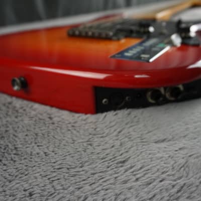 Casio PG-300 Refurbished MIDI Guitar 1980s - Red Burst image 5