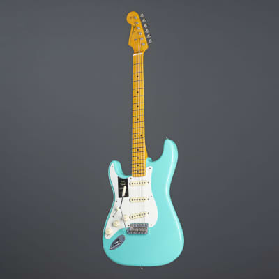 Fender American Vintage II 1957 Stratocaster LH MN Seafoam Green - Electric Guitar Bild 9