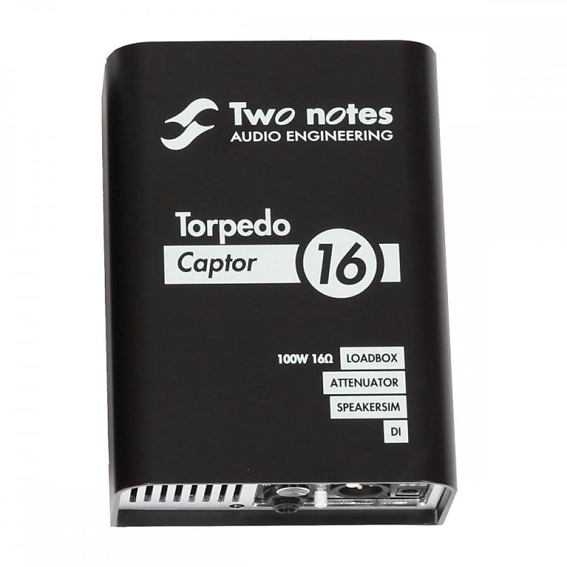 Two Notes Torpedo Captor Loadbox / Attenuator / DI - 16 Ohm