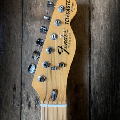 1978 Fender Telecaster Custom in Natural finish with maple neck image 5