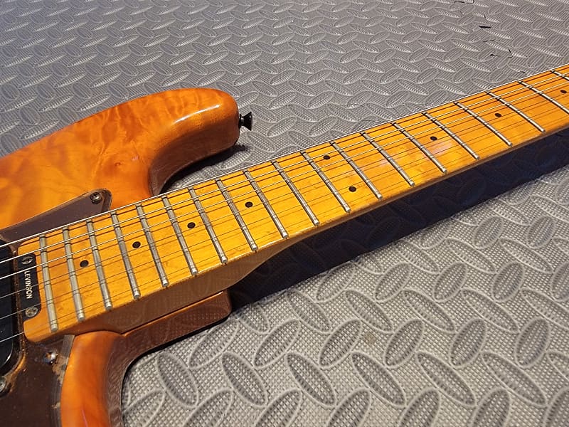 Levinson Blade R2/Custom - Full Quilt Maple Body | Reverb