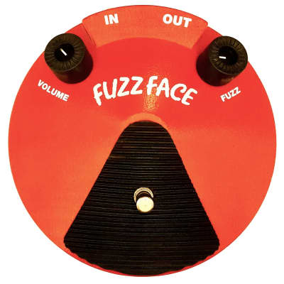 Dunlop Fuzz Face JDF2 Red Germanium Original 1990s Guitar Effect