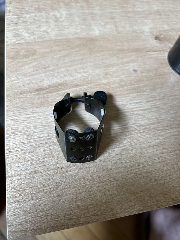 WINSLOW Hard rubber baritone saxophone ligature Black Reverb