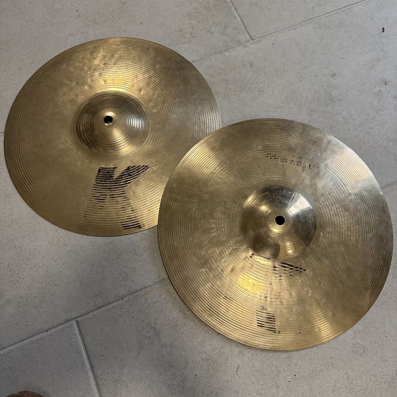 Zildjian K 13β hihat Cymbals image 1