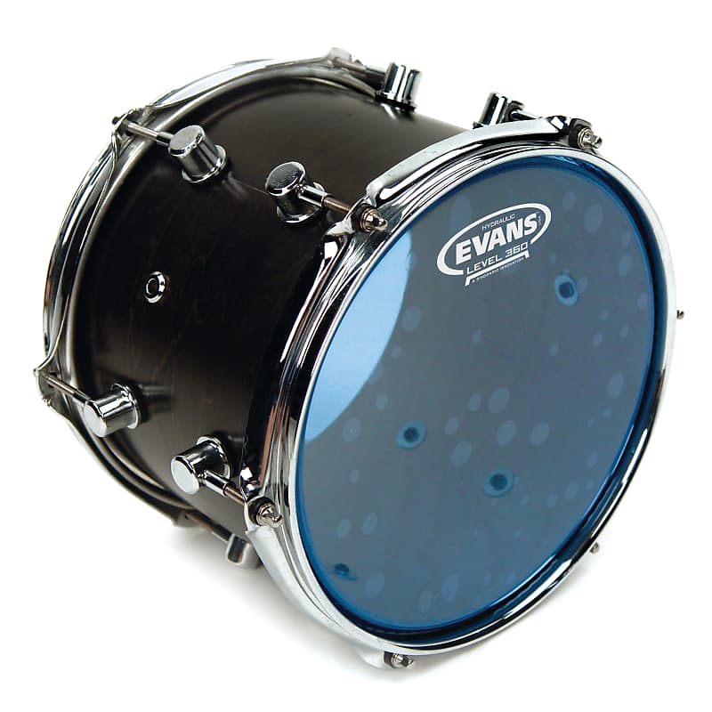 Evans 10" Blue Hydraulic Drumhead image 1