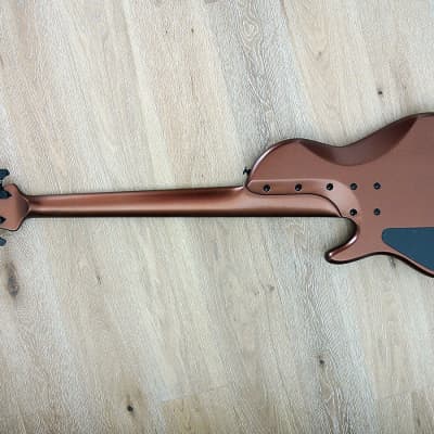 STR Guitars - Sierra SC5-MAHO - 5 String Active Bass - Custom Model With Mahogany Body - Fire Brick image 5
