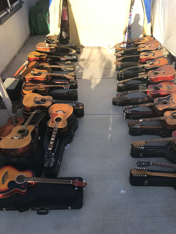 Vintage 70's Ensenada FG-43 6 String Acoustic MIK | Reverb