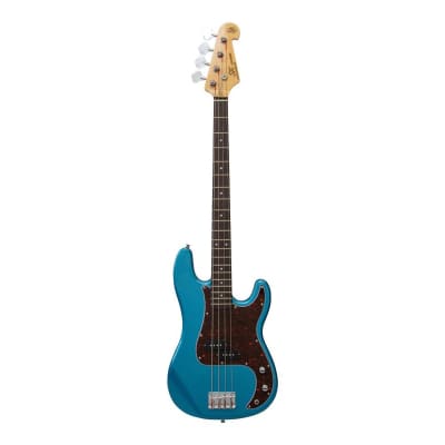 SX Bass Guitar PB Style in Blue for sale