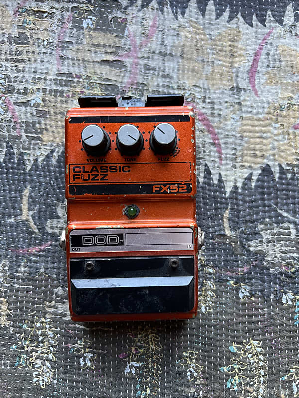 ギター DOD FX52 CLASSIC FUZZ DOD FX52 Classic Fuzz - YouTube