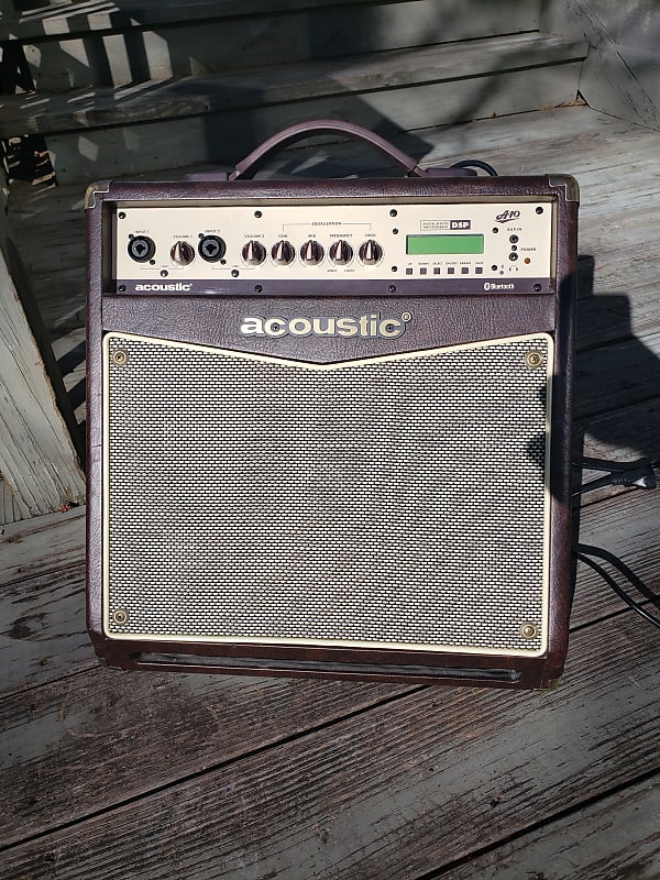 Acoustic A40 40watt combo guitar amp - Brown image 1
