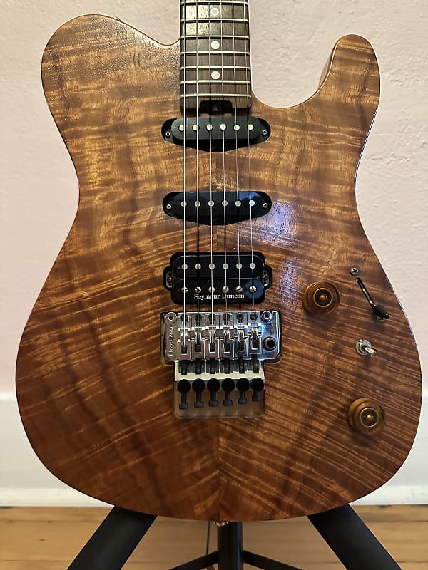 2000s ESP TE-350DT Beautiful Koa Top! - Natural | Reverb
