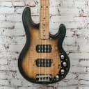 Sterling - StingRay 34HH - Solid Body Electric Bass Guitar - Spalted Maple - w/Bag - x6924 - USED