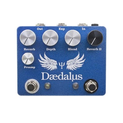 Used Coppersound Daedalus Dual Reverb w/ Expression Guitar Effects Pedal