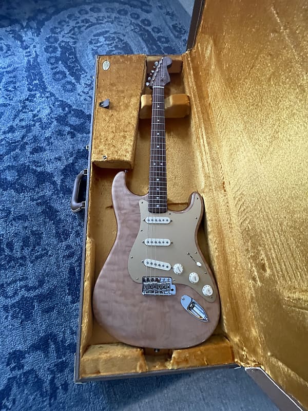 Fender Rarities Series Quilt Maple Top American Original '60s Stratocaster with Rosewood Neck 2019 - Natural image 1