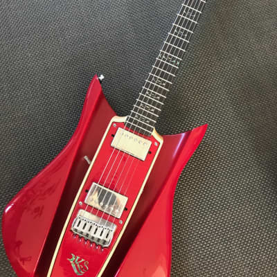 RKS Malibu 2003 Translucent Red Unique, Rare and Collectible (Not the cheaper "Wave" guitar for sale