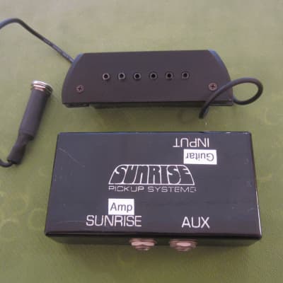 Sunrise Acoustic Guitar Pickup and Preamp for sale