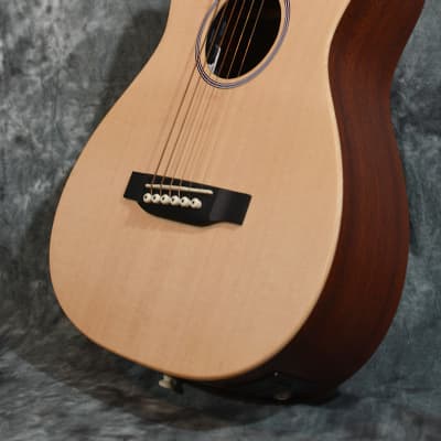Martin LX1e Little Martin Acoustic Electric w Solid Spruce top Natural image 6