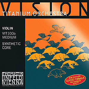 Violin, Vision Titanium Solo Medium 4/4 Set image 1