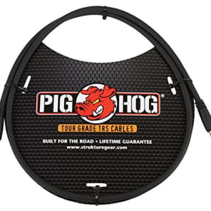 Pig Hog PTRS03 1/4" TRS Cable - 3'