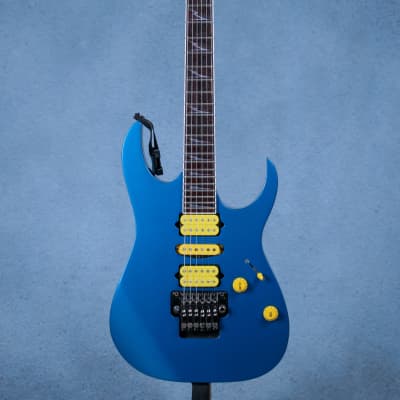 Ibanez Prestige RG3570Z Electric Guitar w/Case - Laser Blue - Preowned-Laser Blue image 3