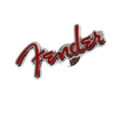 Fender Logo Pin - Red