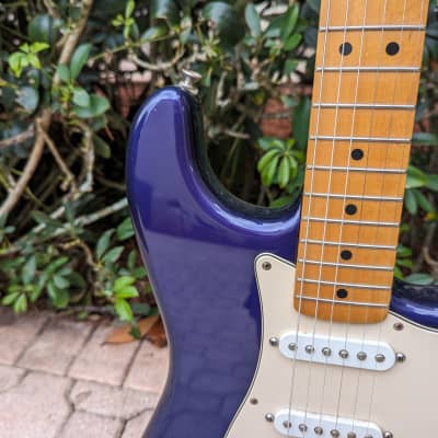 Fender Standard Stratocaster Blue Made in Mexico 2001 image 9