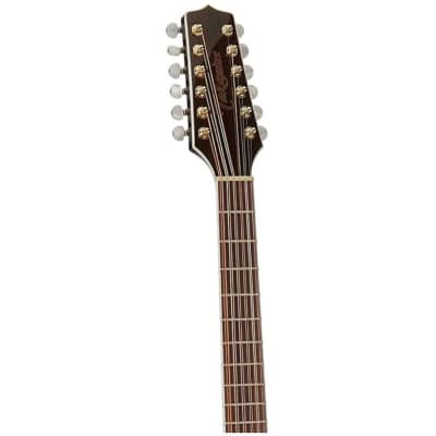 Takamine GJ72CE G Series Jumbo Cutaway 12-String Acoustic-Electric Guitar with Laurel Fingerboard (Gloss Sunburst) image 6