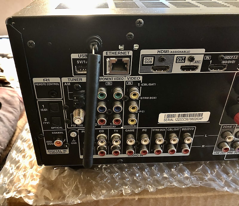 Onkyo TX-NR646 7.2 Channel 4K Ultra HD Network Receiver w/Wi