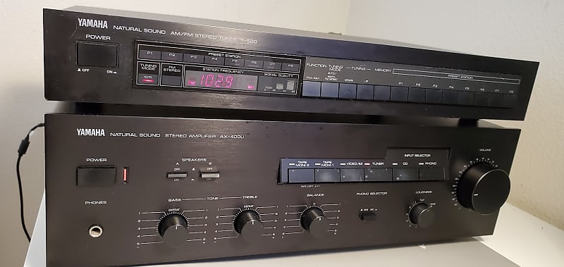 Stereo Integrated Amplifier Yamaha Natural Sound AX-400U