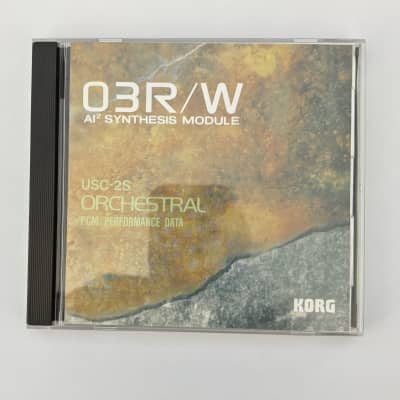 Korg 03R/W Orchestral PCM/Performance Data Card Combo