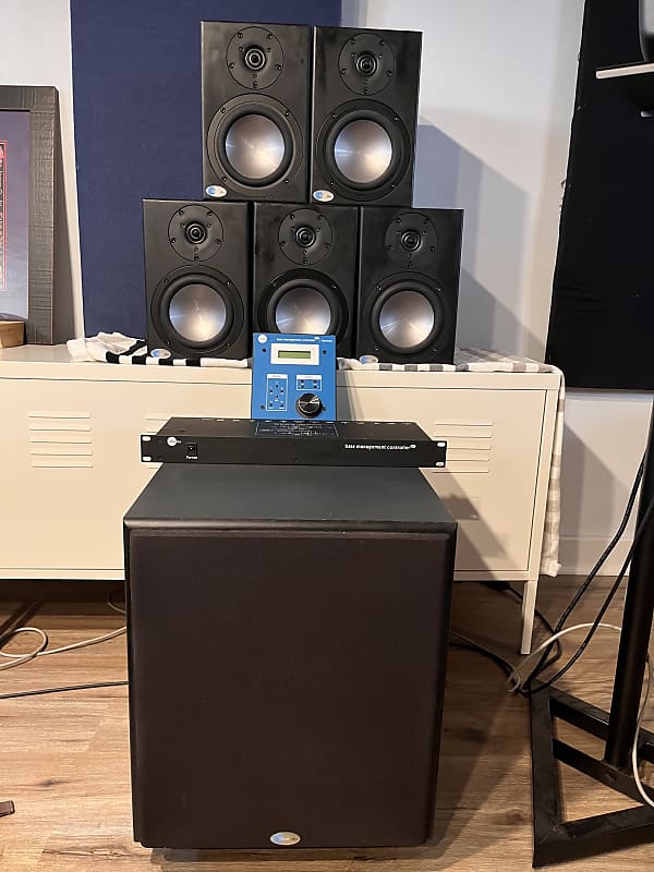 Blue Sky System One 5.1 Studio Monitors 2006 Black Reverb