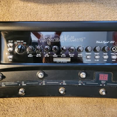 Hughes & Kettner Black Spirit 200 Floor 4-Channel 200-Watt Solid