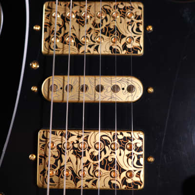 Ibanez Steve Vai Signature PIA3761 Electric Guitar - Onyx Black image 10