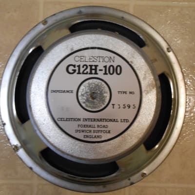 Celestion G12H-100 Matched Quad - Kurt Mueller 1777 - 16 ohms image 1