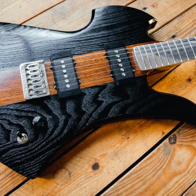 Baguley Guitars Mad Phoenix - Aluminum Axe 2021 Black image 3
