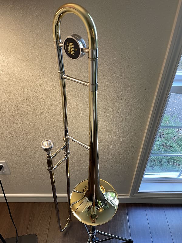 King 606 Student Model Tenor Trombone Reverb