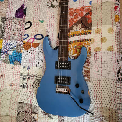 Dean Vendetta XMT Electric Guitar with Vintage Tremolo - Metallic Blue for sale