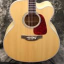 Takamine GJ72CE Jumbo Cutaway Acoustic-Electric Guitar Natural Flame Maple Blemished